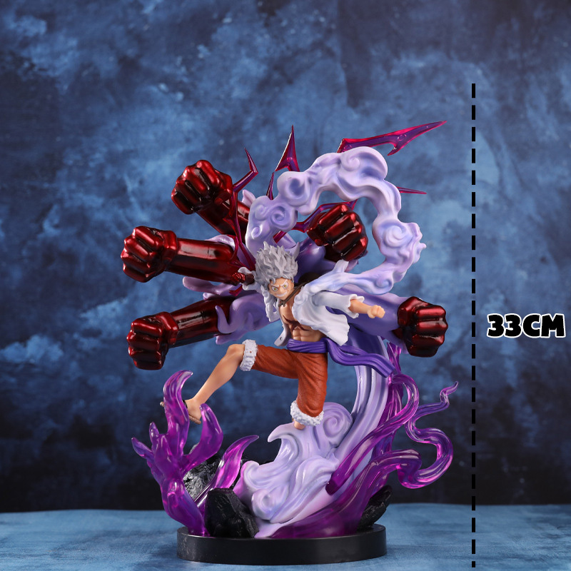 Mô hình One Piece - Luffy Gear 5 Gatling Gun 1 Mô hình One Piece